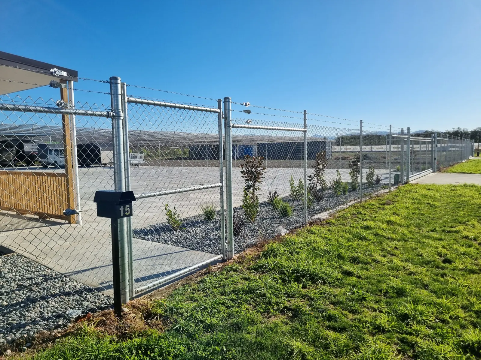 Total Span Security Fence Installation